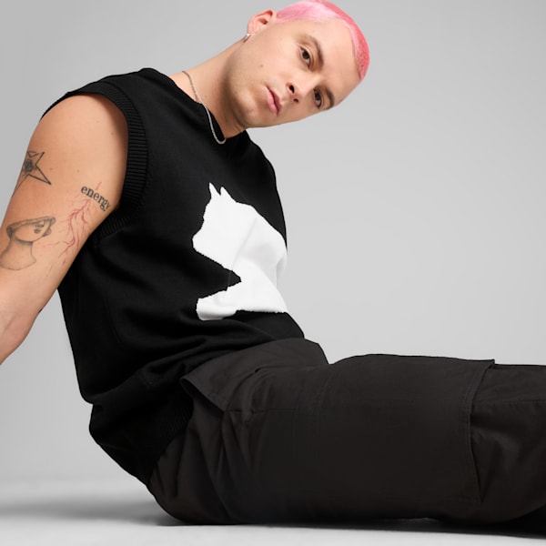 FUTURE ARCHIVE Relaxed Fit 16" Cargo Jorts, PUMA Black, extralarge-IND